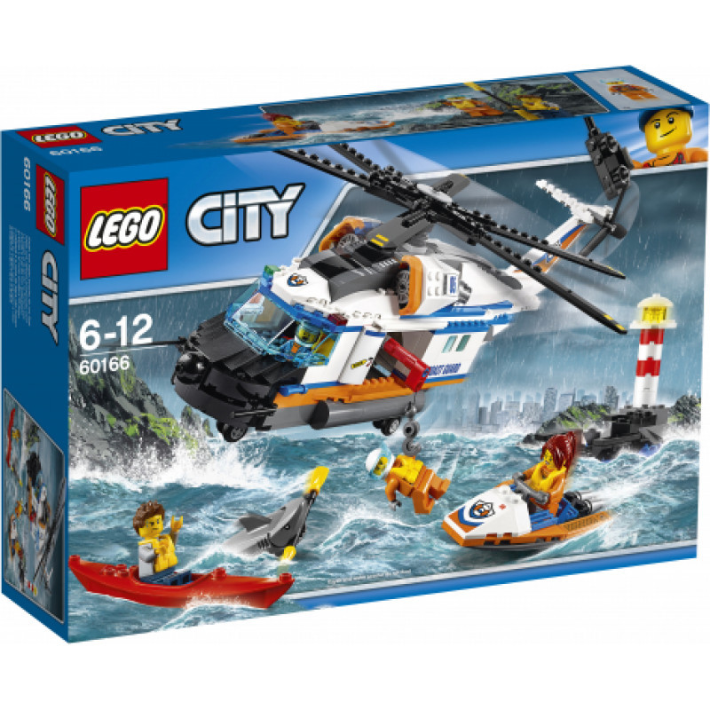 60166 LEGO® City Сверхмощный спасательный вертолёт, c 6-12 лет