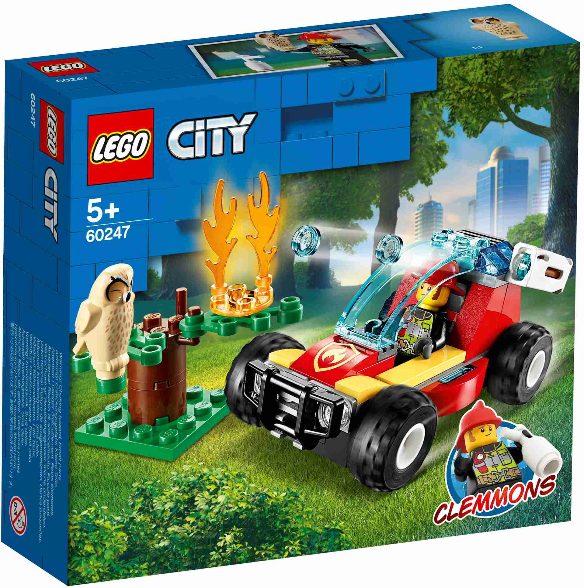 60247 LEGO® City Meža ugunsgrēks, 5+ gadi