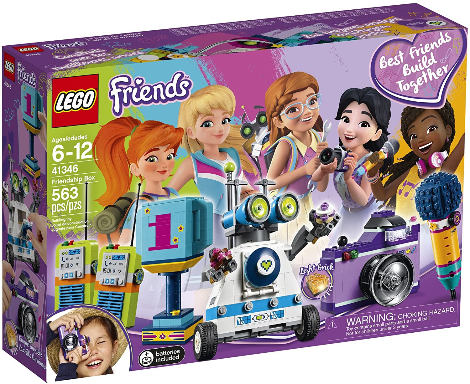 41346 LEGO® Friends Draudzības kārba, 6-12 gadi