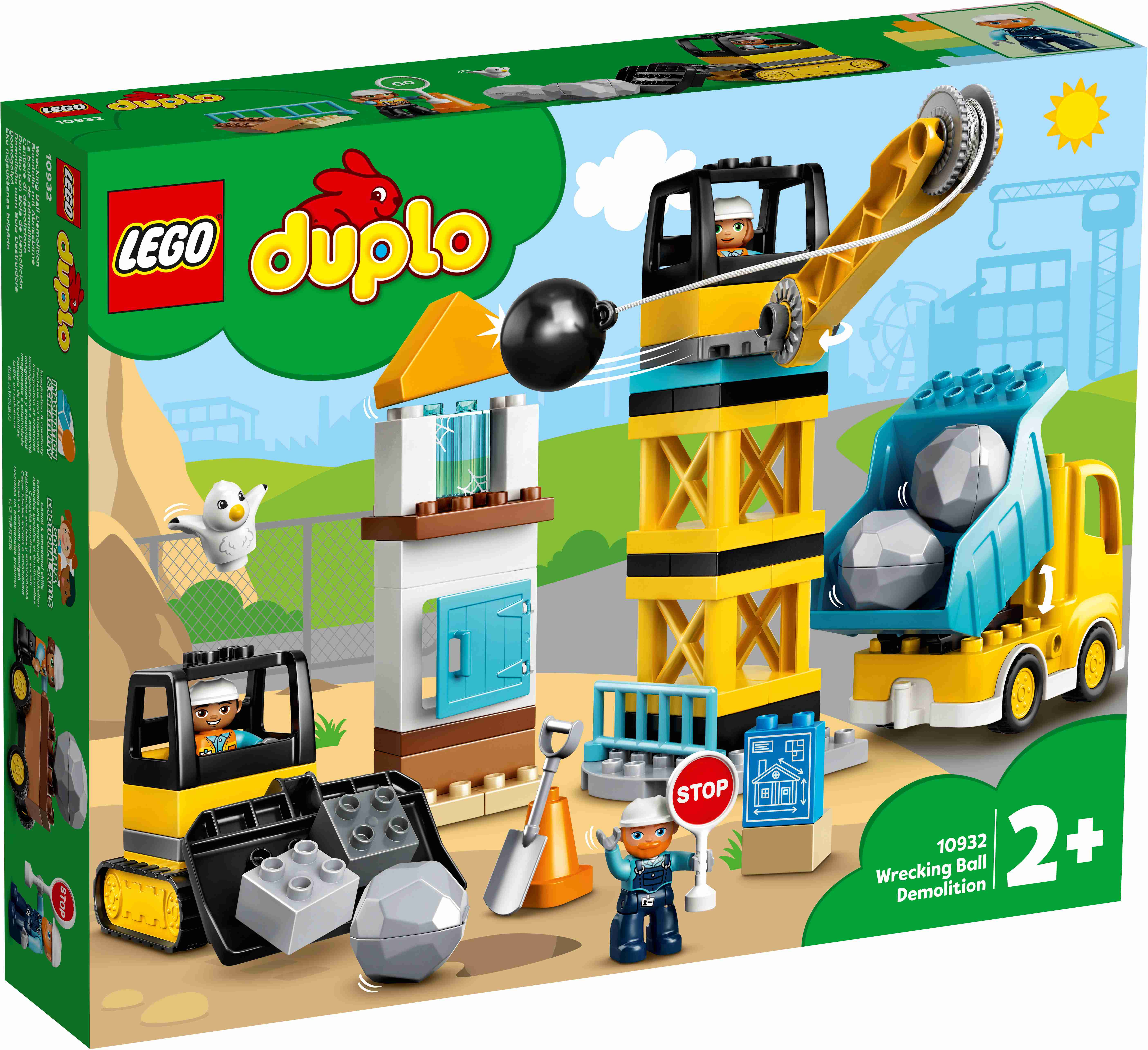 10932 LEGO® DUPLO Ēku nojaukšanas brigāde, 2+ gadi