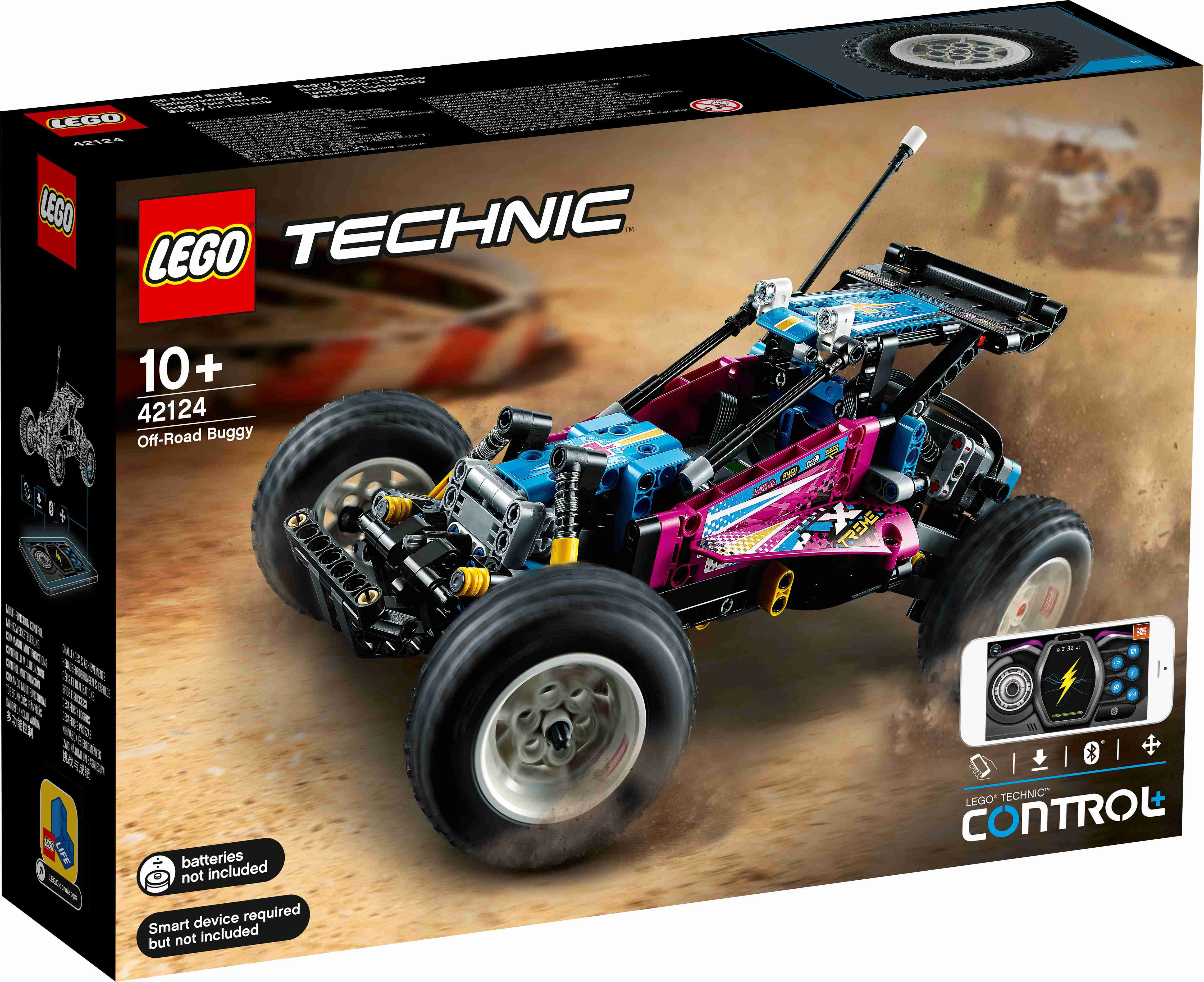 42124 LEGO® Technic Багги-внедорожник, 10+ лет, 2021 г. Выпуск
