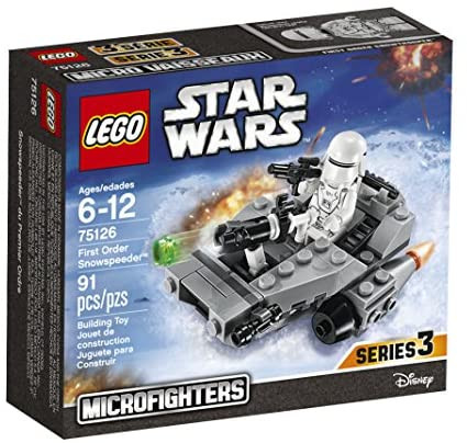 75126 LEGO® Star Wars™ First Order Snowspeeder™, 6-12 gadi