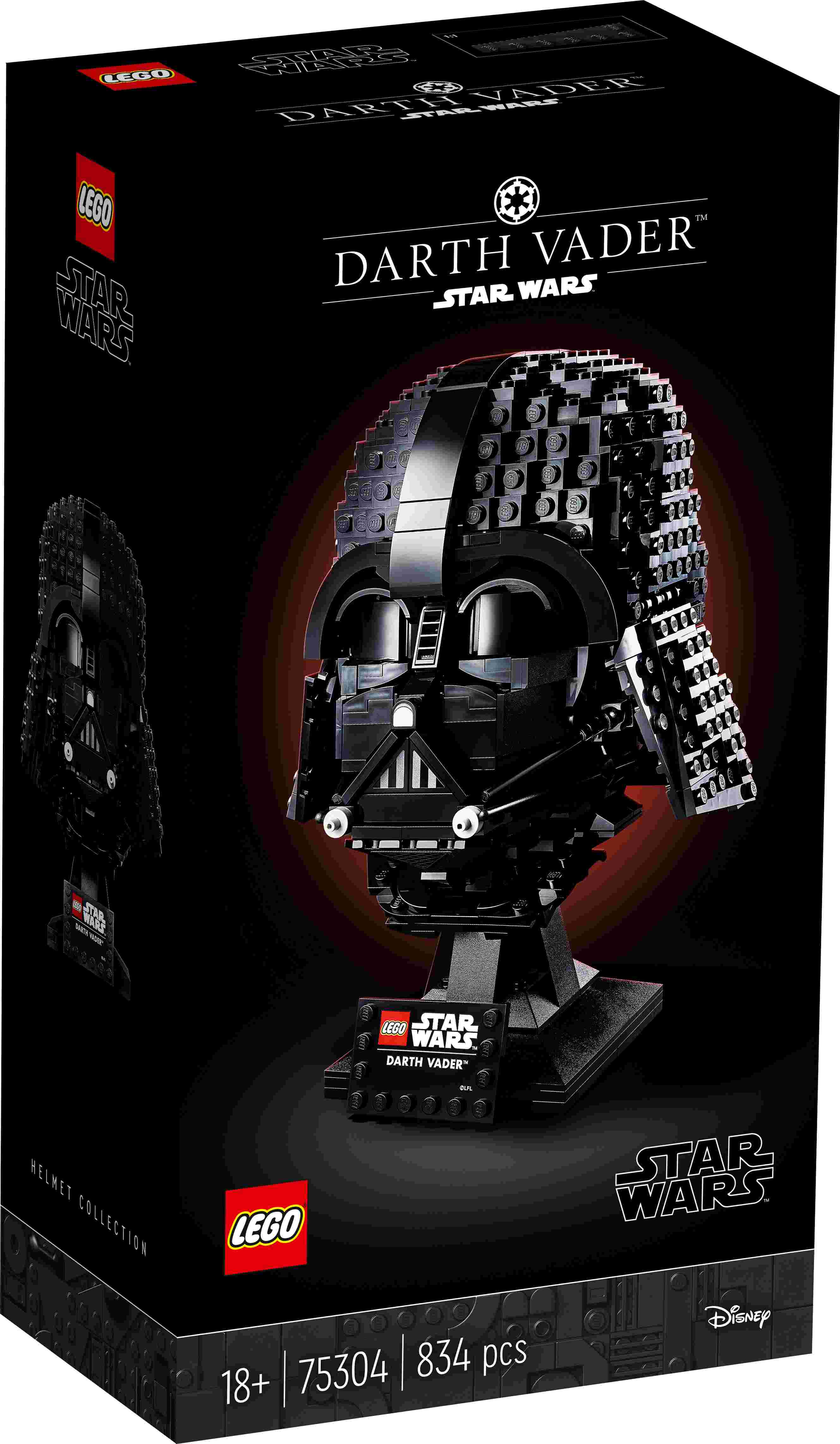 75304 LEGO® Star Wars Darth Vader™ ķivere, 18+ gadi, 2021.g.modelis
