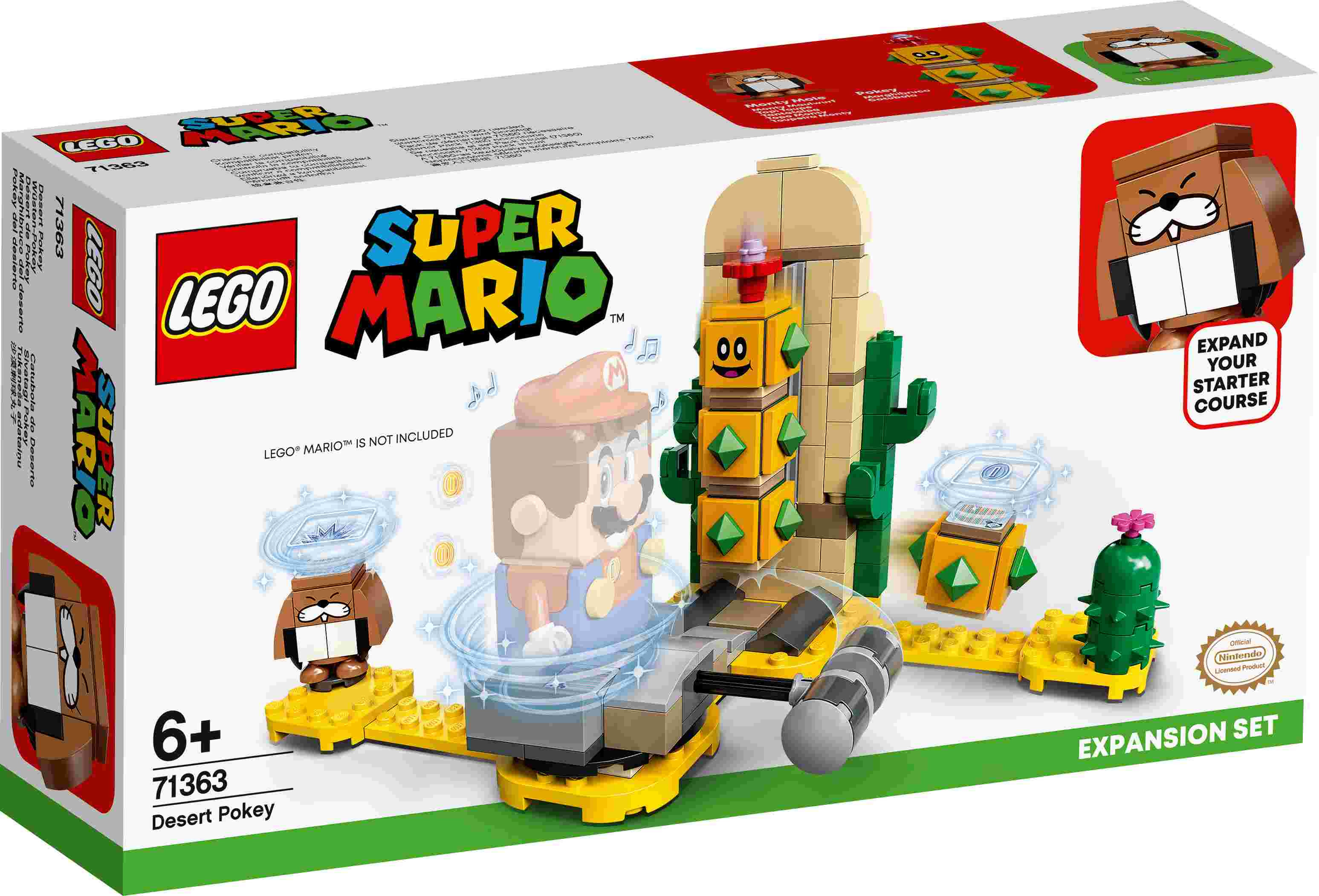 # 71363 LEGO® Super Mario Tuksneša adataiņu paplašinājuma maršruts, 6+ gadi