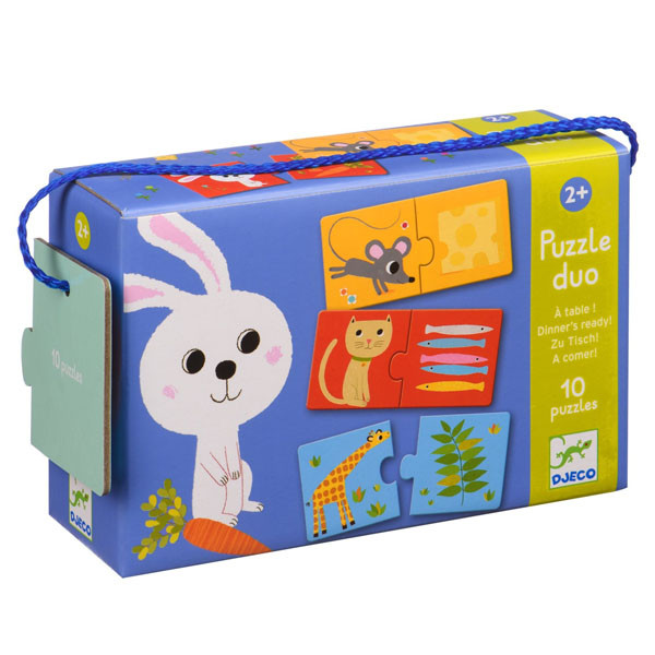 Djeco divdaļīgā puzle 