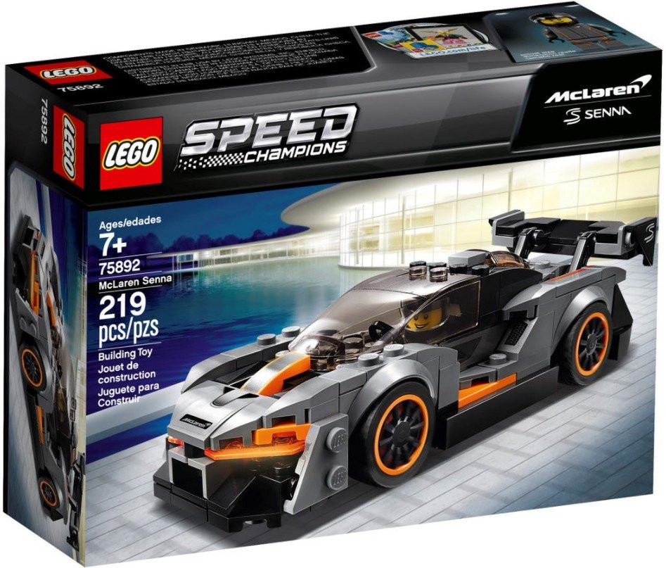 # 75892 LEGO® Speed Champions McLaren Senna, 7+ gadi