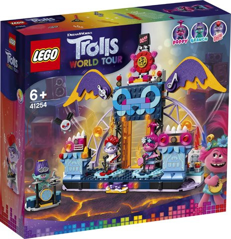 # 41254 LEGO® Trolls Rokkoncerts vulkāna klintī, 6+ gadi