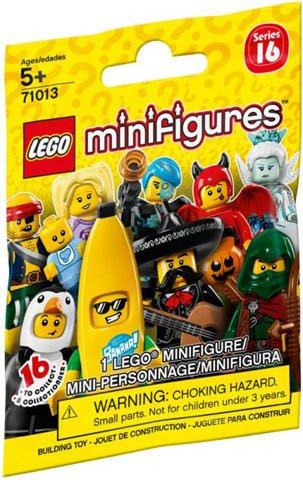 71013 LEGO® Minifigures 16 серия, 5 лет