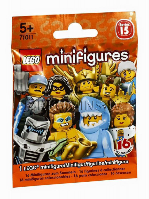 71011 LEGO Minifigures 15. sērija, 5 gadi