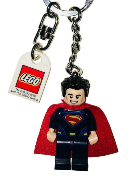 853590 LEGO® Key Chains DC Comics Super Heroes Superman™ Keyring, 6+ лет, atslēgu piekariņš, breloks