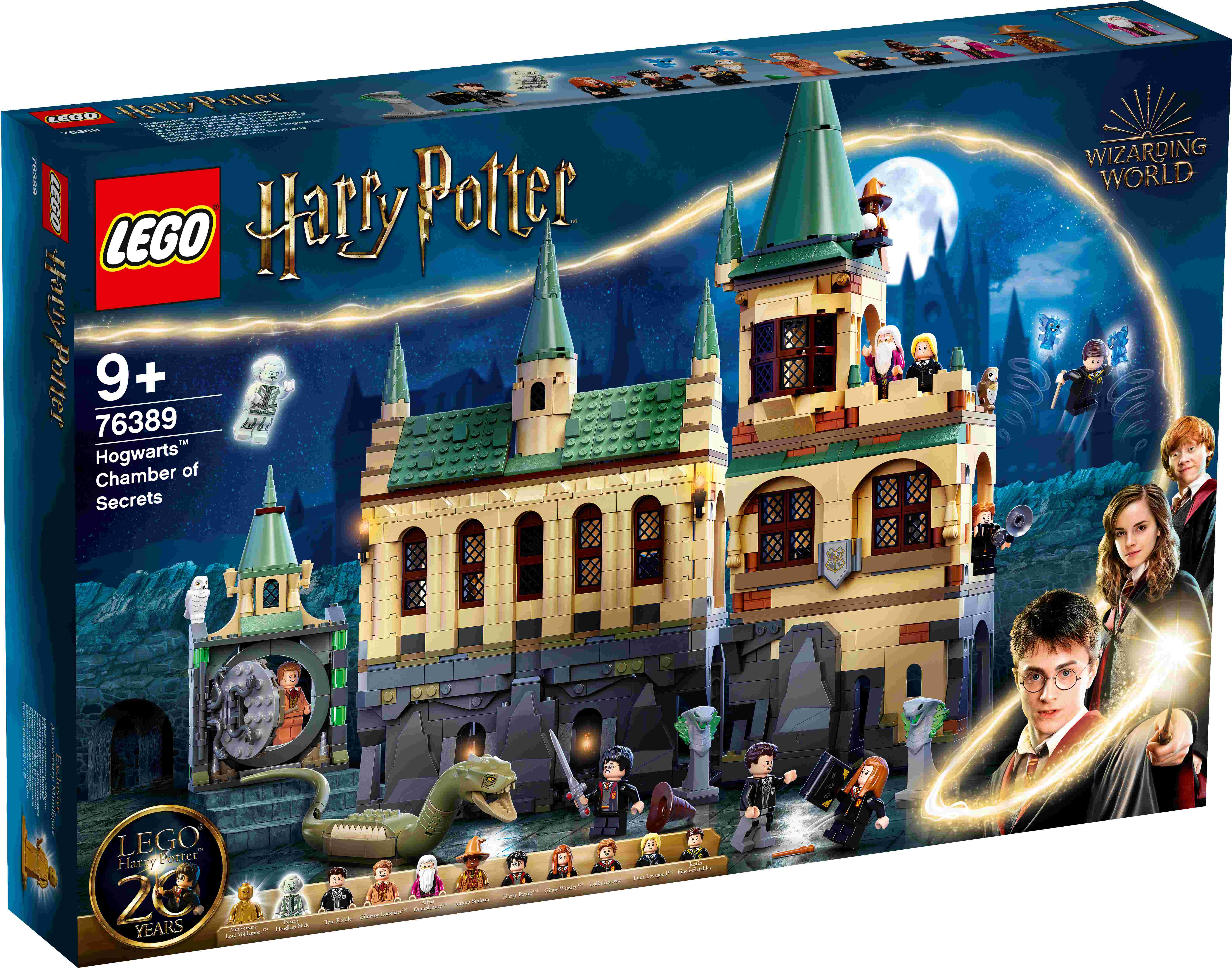 76389 LEGO® Harry Potter Cūkkārpas Noslēpumu kambaris, no 9+ gadiem,2021 gada modelis