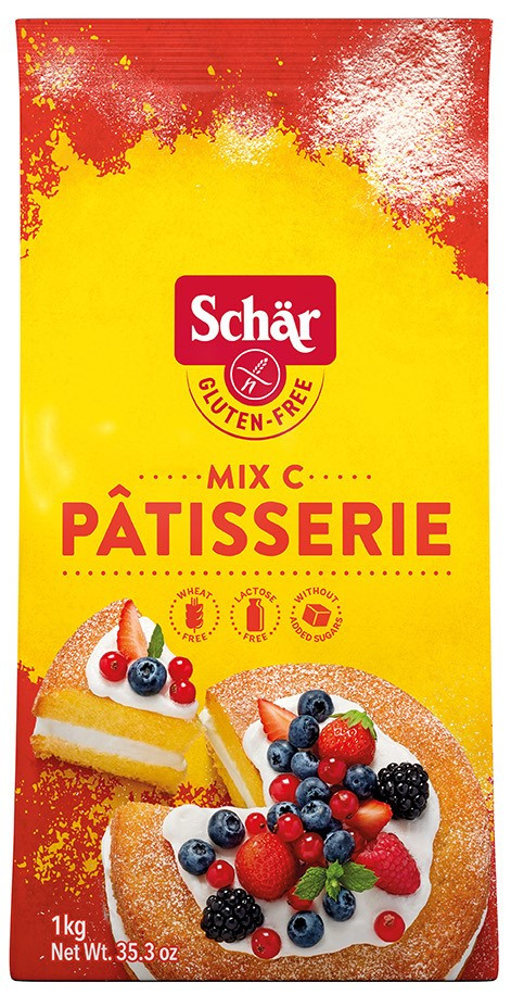 Schär r Мука для кондитерских изделий Mix C Patisserie, без глютена, 1000 г