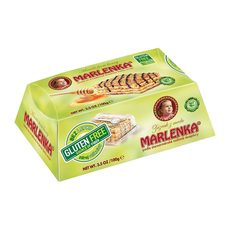 МАРЛЕНКА Gluten Free Медовый торт, без глютена 100г