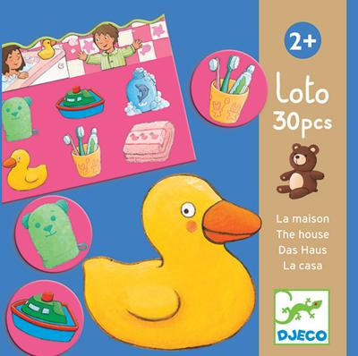 Djeco Loto - Māja, 2+ gadi, DJ08121