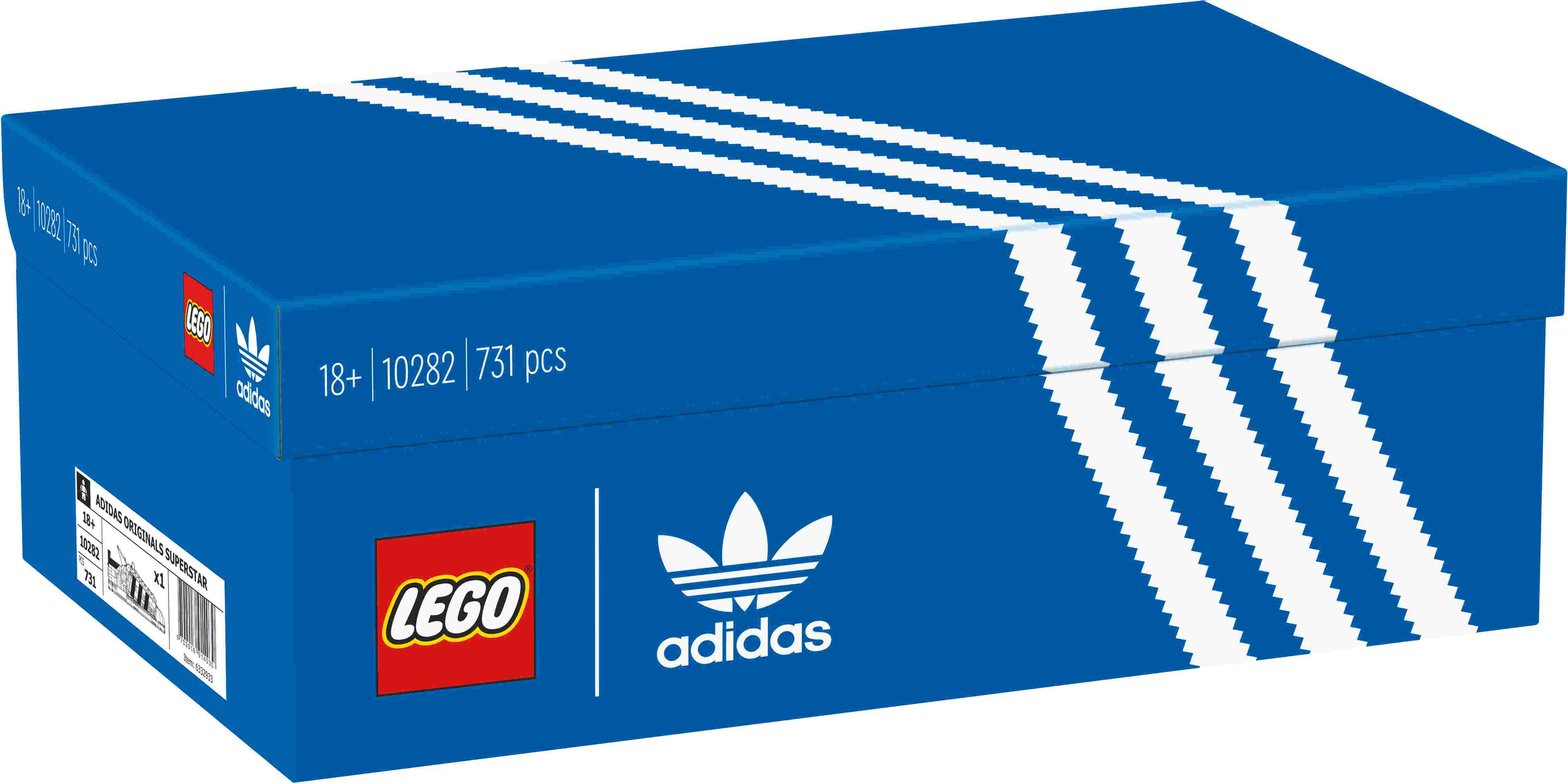 10282 LEGO® Adidas Originals Superstar, c 18+ лет, 2021