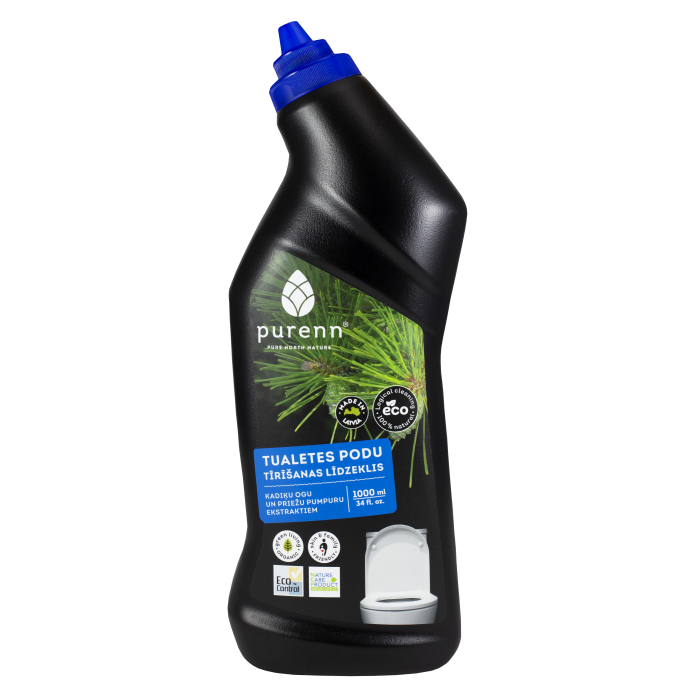 Purenn Tualetes podu tīrīšanas līdzeklis ar kadiķu ogu un priežu pumpuru ekstraktiem