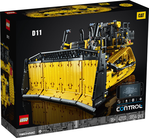 42131 LEGO® Technic Buldozers Cat® D11T, 18+ gadiem, 2021 gada modelis