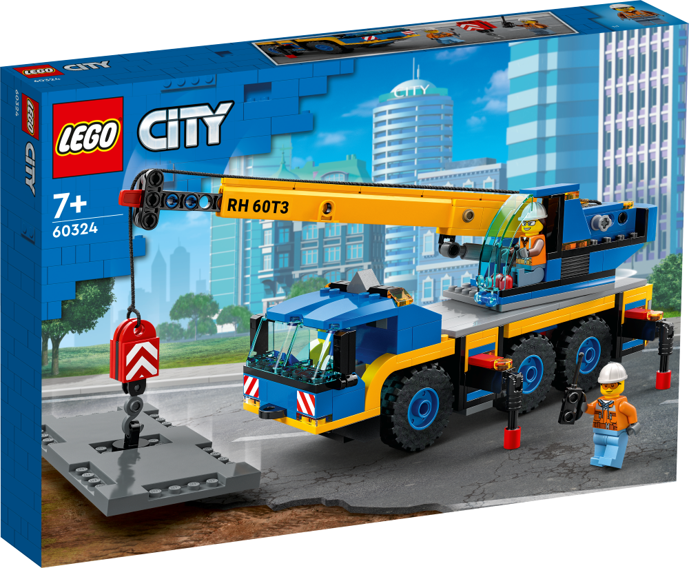 60324 LEGO® City Мобильный кран ,7+ лет, 2022