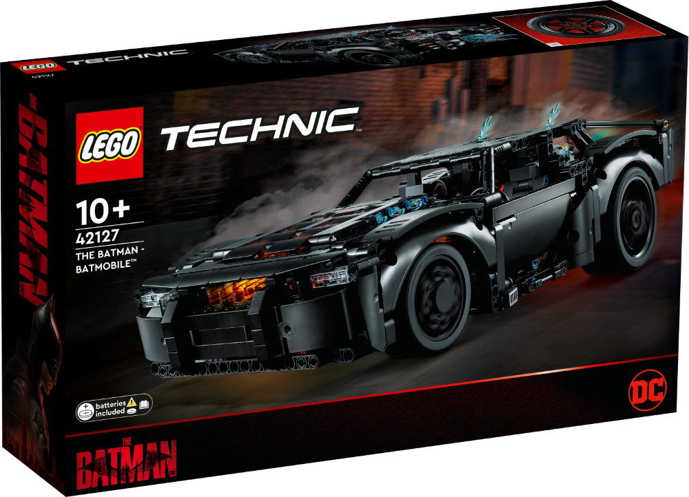 42127 LEGO® Technic BETMENS: BETMENAUTO 10+ gadi, 2022 gada modelis