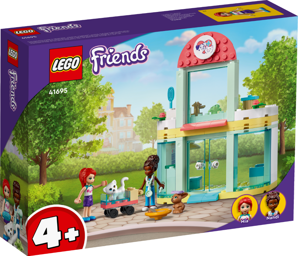 41695 LEGO® Friends Mājdzīvnieku klīnika 4+ gadi, 2022 gada modelis