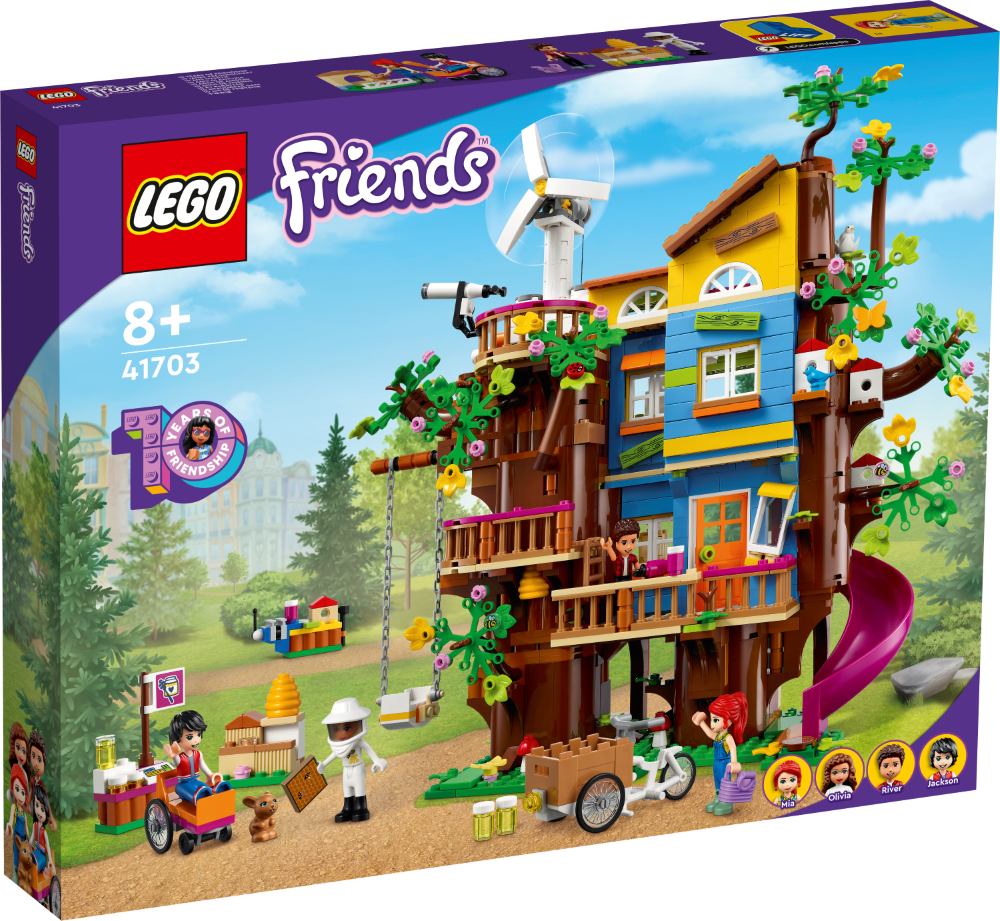 41703 LEGO® friends Draudzības māja kokā 8+ gadi, 2022 gada modelis
