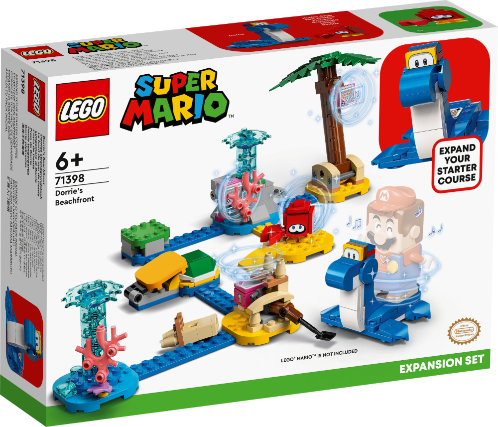 71398 LEGO® Super Mario Dorrie piekrastes paplašinājuma maršruts, 6+ gadi, 2022
