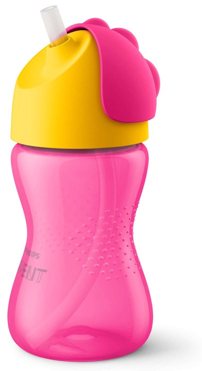 Philips Avent mācību krūzīte 300ml ar salmiņu 12+ mēn., SCF798/02