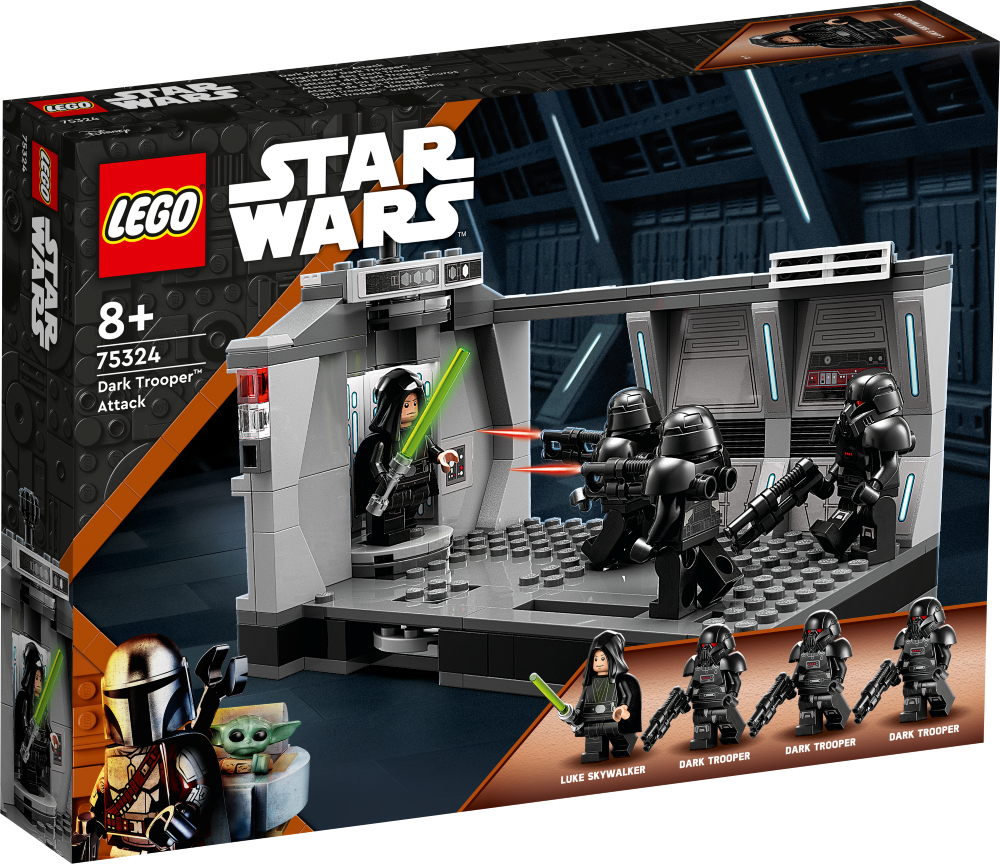 75324 LEGO® Star Wars Dark Trooper™ uzbrukums, 8+ gadi, 2022. gada modelis