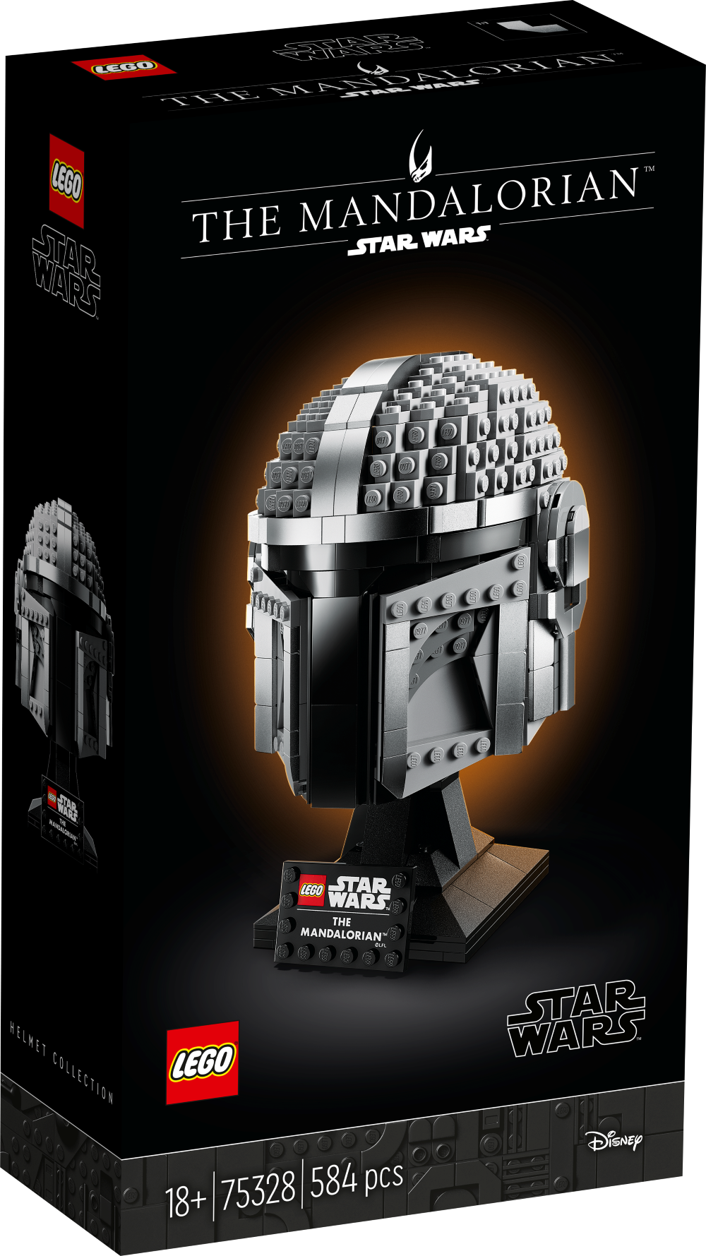 75328 LEGO® Star Wars Шлем Мандалорца, 18+ лет, модель 2022 года