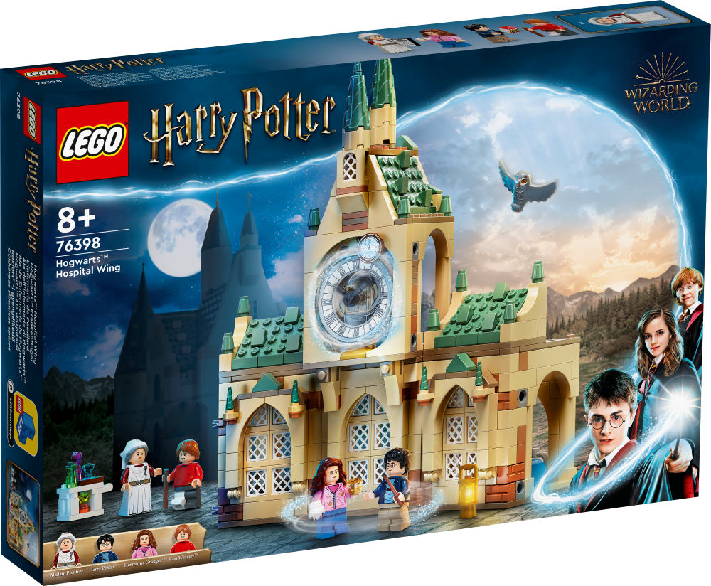 76398 LEGO® Harry Potter Cūkkārpas slimnīcas spārns, 8+ gadi, 2022. gada modelis