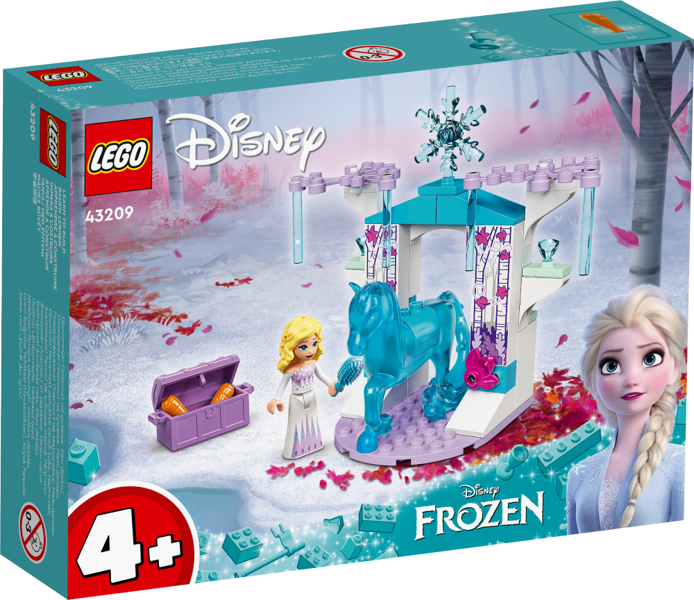 43209 LEGO® Disney Princess Elza un Noka ledus stallis, 4+ gadi, 2022. gada modelis