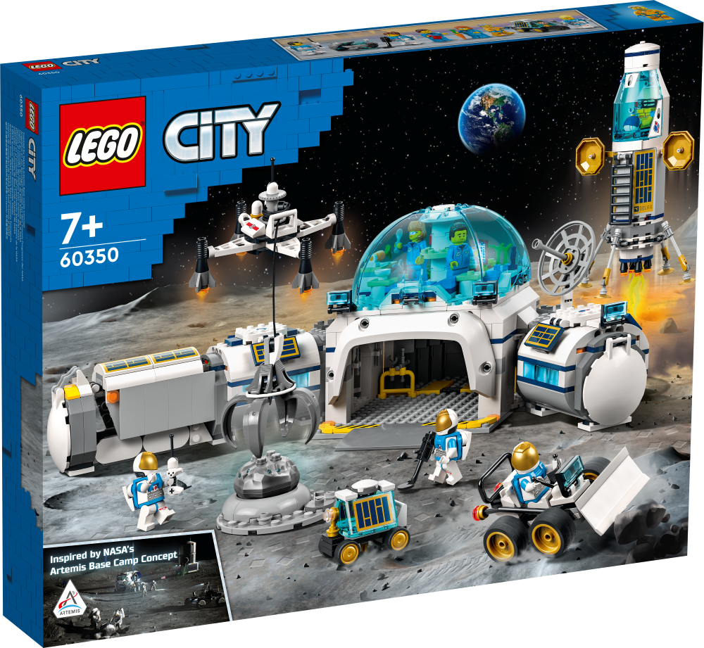 60350 LEGO® City Mēness izpētes bāze, 7+ gadi, 2022. gada modelis
