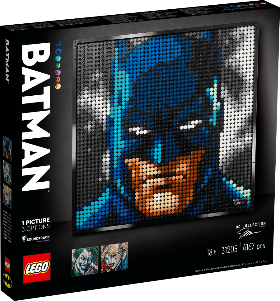 31205 LEGO® Art Jim Lee Batman™ kolekcija