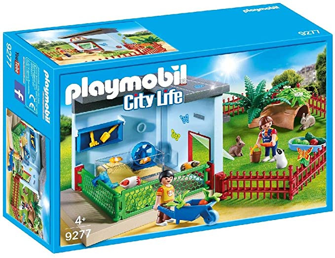 9277 PLAYMOBIL® City Life Mazo dzīvnieku sēta, no 4 gadu vecuma