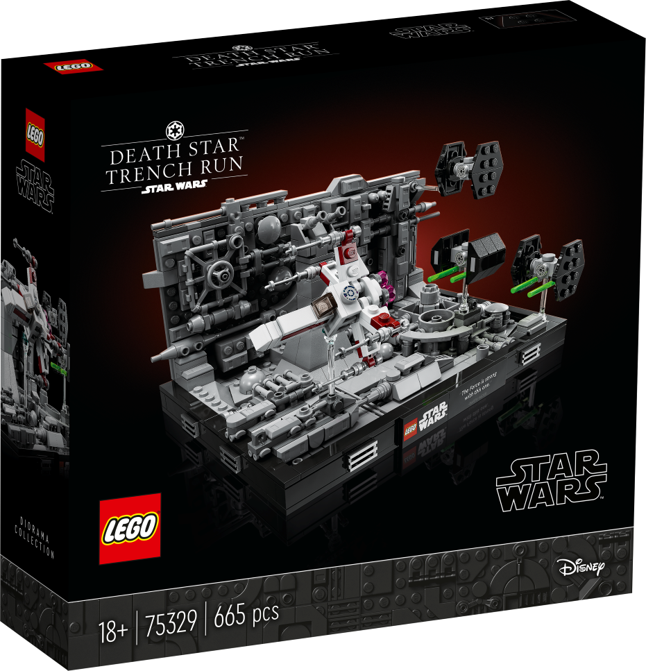 75329 LEGO® Star Wars Diorāma: Death Star™ Trench Run, 18+ gadi, 2022. gada modelis