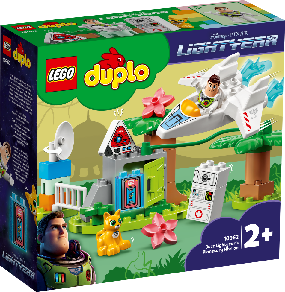 10962 LEGO® DUPLO Baza Gaismasgada starpplanētu misija, 2+ gadi, 2022. gada modelis