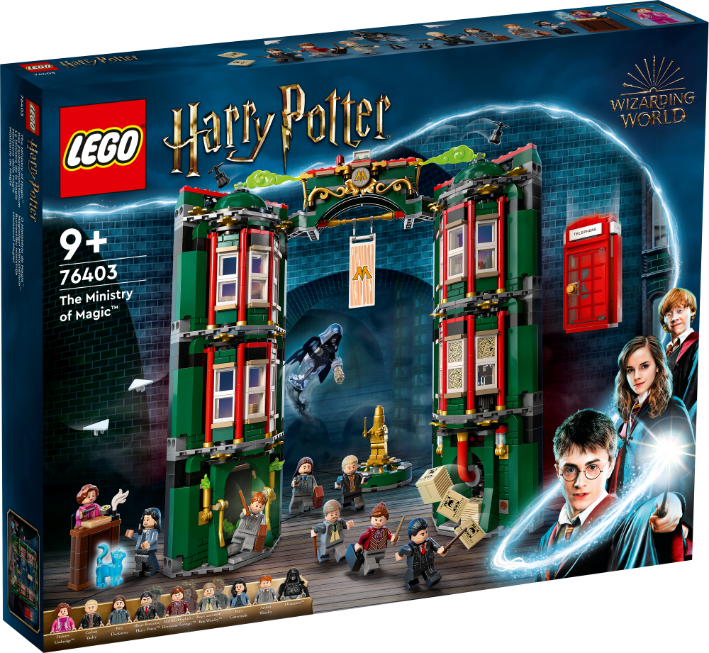 76403 LEGO® Harry Potter Burvestību ministrija, 9+ gadi, 2022. gada modelis