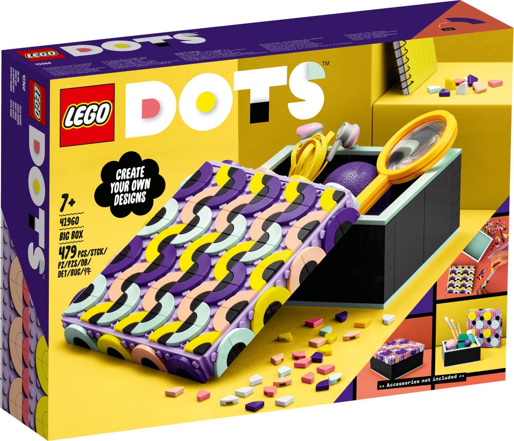 41960 LEGO® DOTS Большая коробка, 7+ лет,модель 2022 года