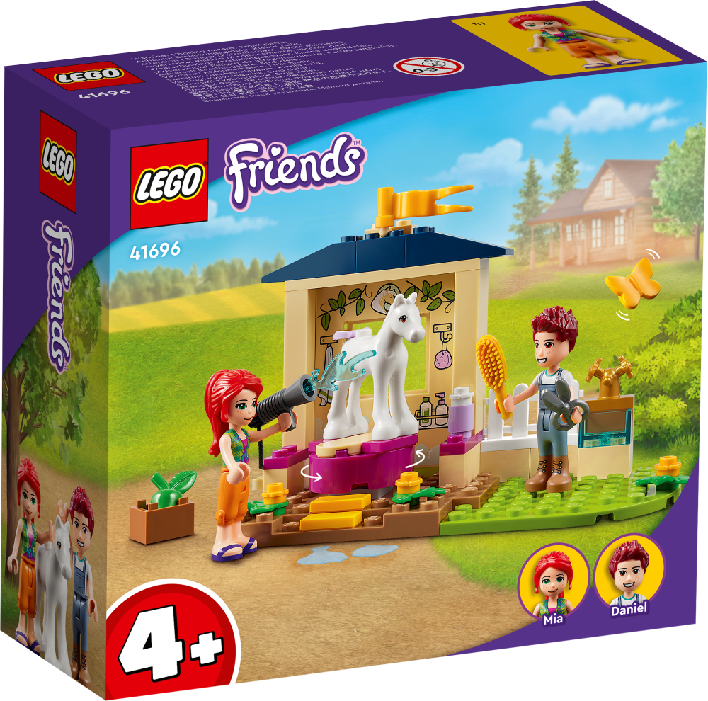 41696 LEGO® Friends Конюшня для мытья пони, 4+ лет,модель 2022 года