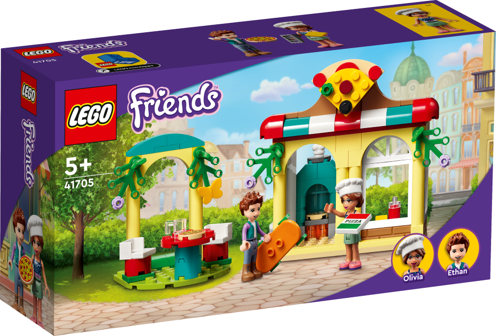 41705 LEGO® Friends Пиццерия Хартлейк Сити, 5+ лет,модель 2022 года