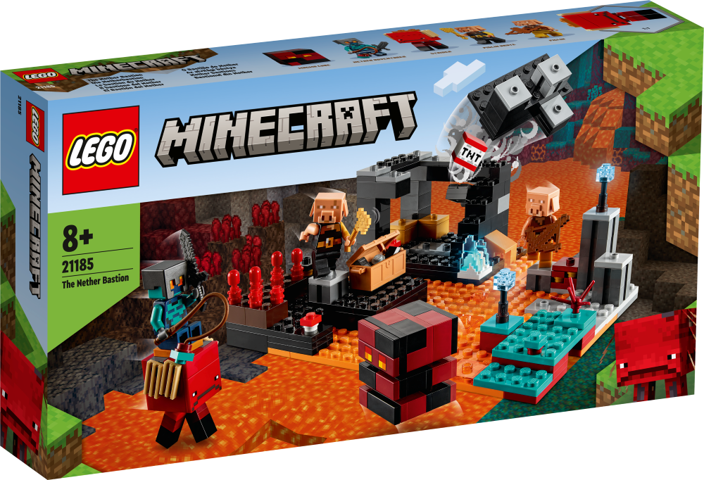 21185 LEGO® Minecraft Бастион Нижнего мира, 8+ лет,модель 2022 года