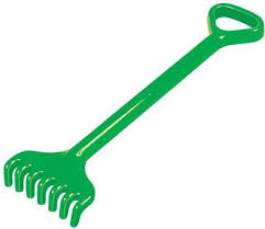 Polesie grābekļi,zili,sarkani,zaļi. 50 cm