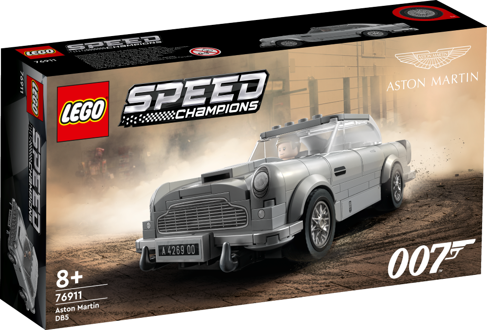 76911 LEGO® Speed Champions 007 Aston Martin DB5, 8+ лет,модель 2022 года