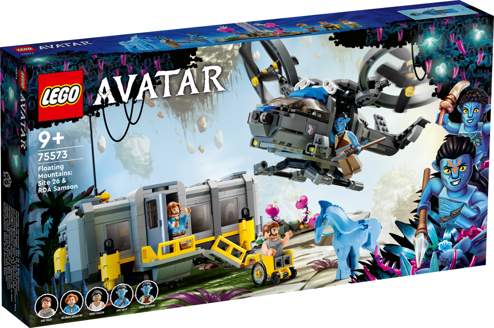 75573 LEGO® Avatar Мобильная станция ОПР и конвертоплан Самсон в горах Аллилуйя, 9+ лет,модель 2022 года
