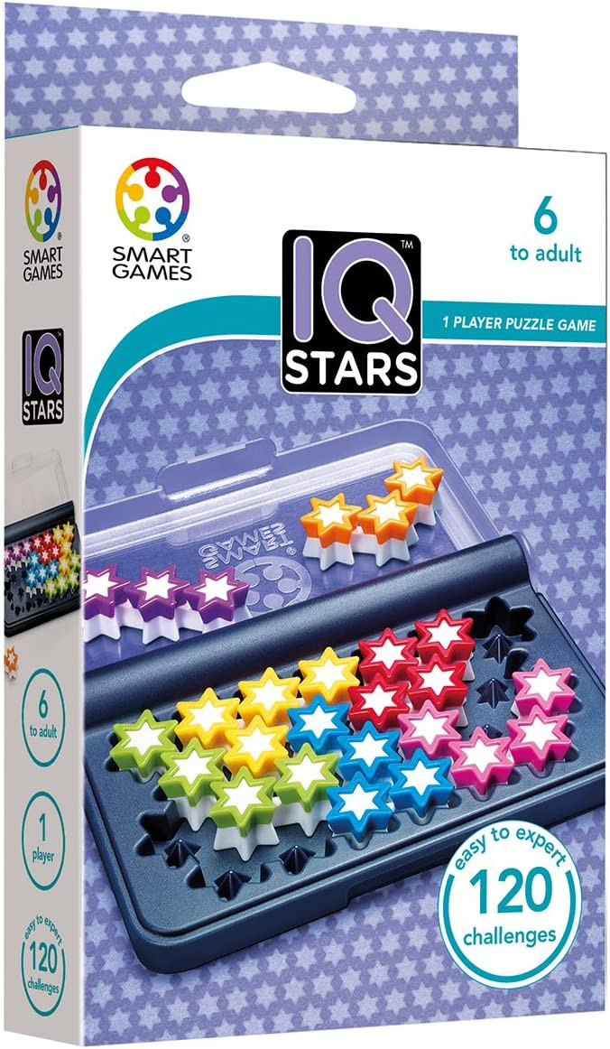 Smart Games mini Логическая игра IQ Stars (120 заданий) 6-99 лет SG411