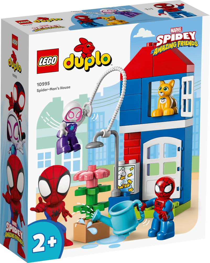 10995 LEGO® DUPLO Дом Человека-паука, 2+ лет, модель 2023 года