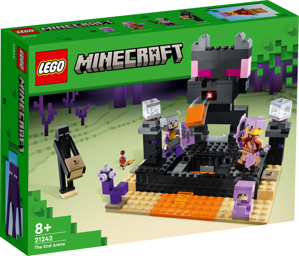 21242 LEGO® Minecraft Арена Края, 8+ лет, модель 2023 года