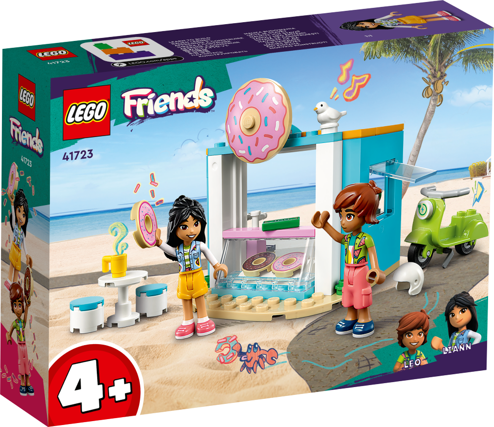 41723 LEGO® Friends Кафе с пончиками, 4+ лет, модель 2023 года