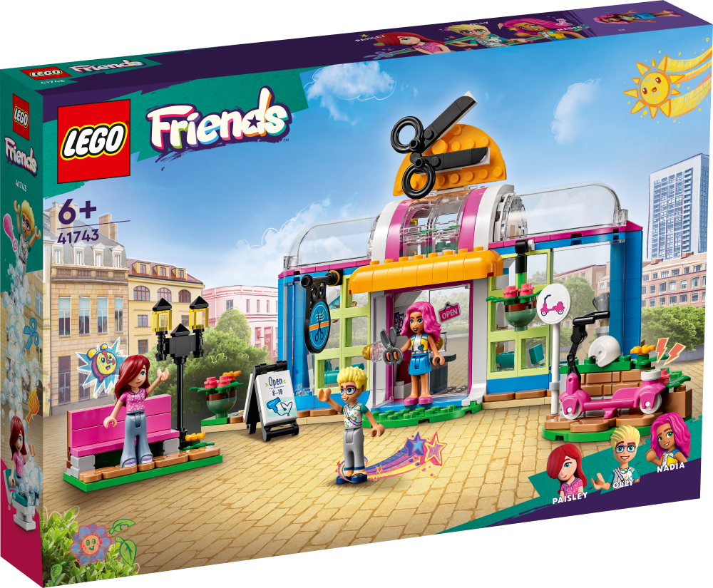 41743 LEGO® Friends Парикмахерская, 6+ лет, модель 2023 года