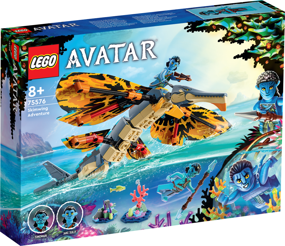 75576 LEGO® Avatar Приключения на скимвинге, 8+ лет, модель 2023 года